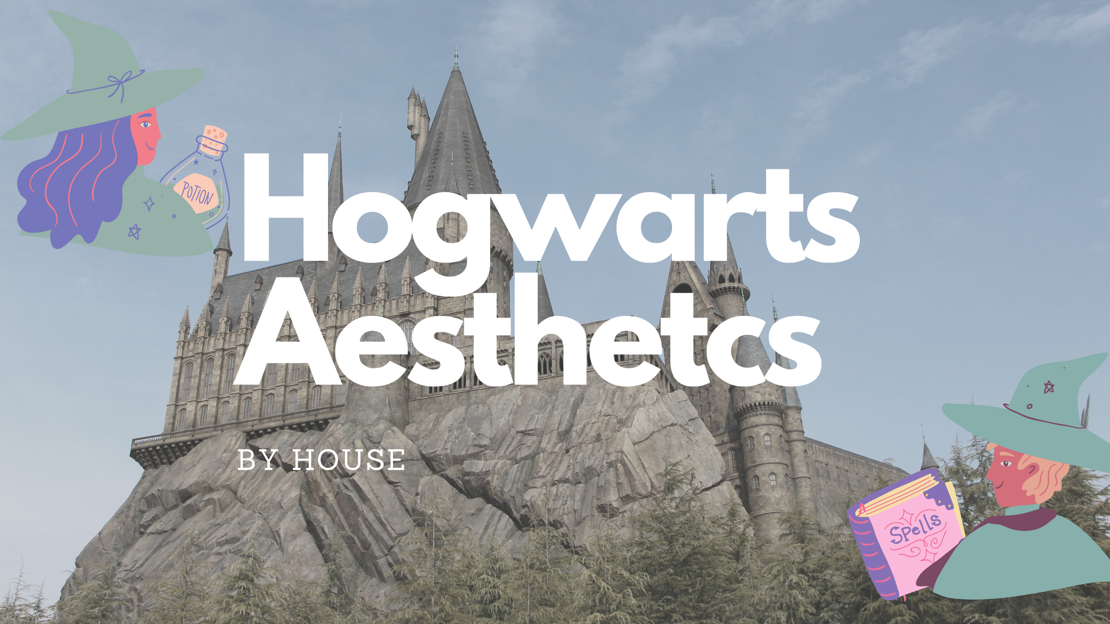 Hogwarts aesthetics by house