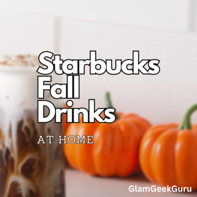 Starbucks Fall Drinks at Home